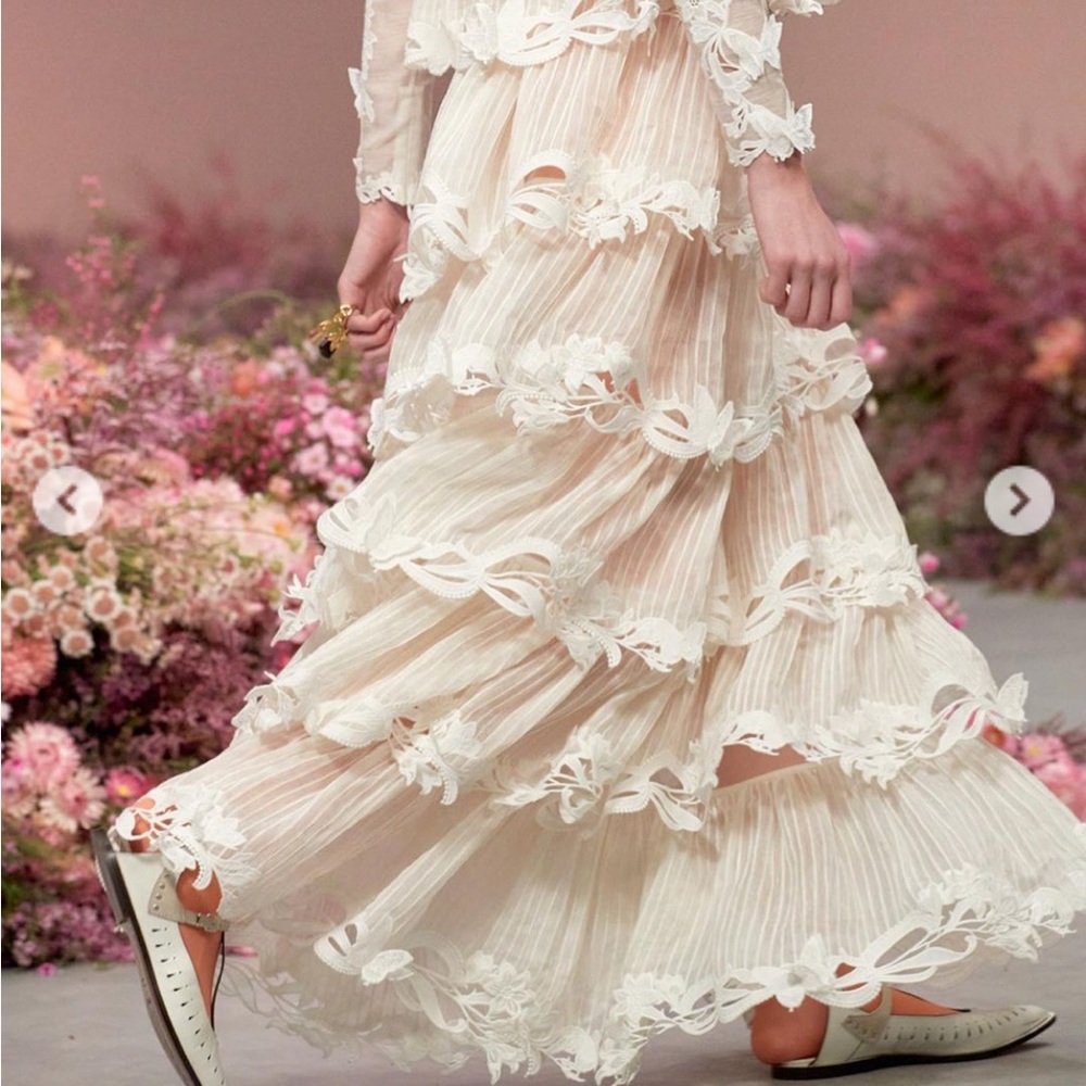 ZIMMERMANN LUMINOUS EMBROIDERED GOWN - Picture 13 of 16